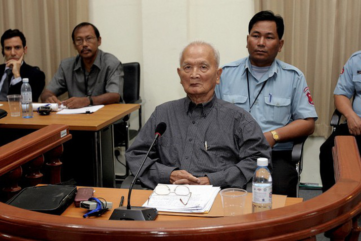 Cựu thủ lĩnh Khmer Đỏ Noun Chea chết ở tuổi 93 - Ảnh 1.