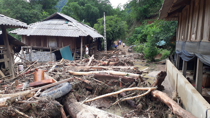 Xa Ná tan hoang sau trận lũ kinh hoàng - Ảnh 3.