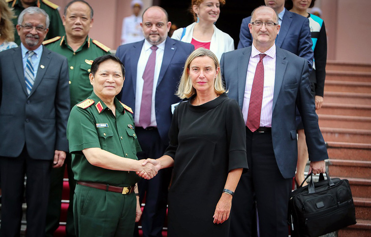 Hợp tác quốc phòng Việt Nam - EU phát triển tích cực - Ảnh 1.