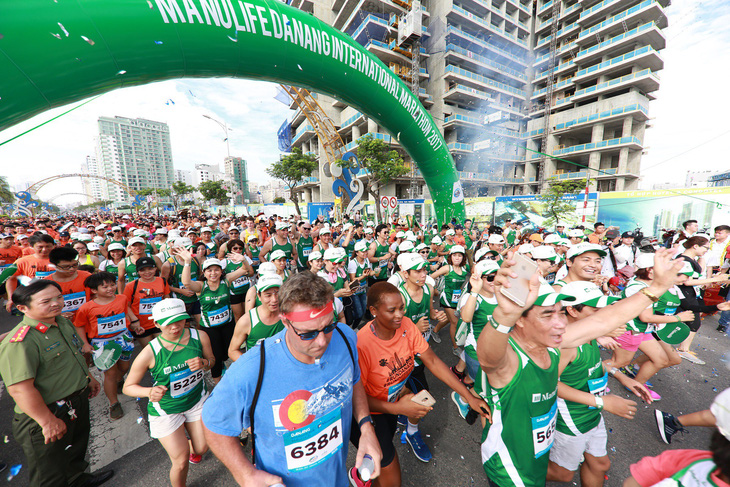 9.000 vận động viên đến Đà Nẵng để chạy marathon - Ảnh 1.
