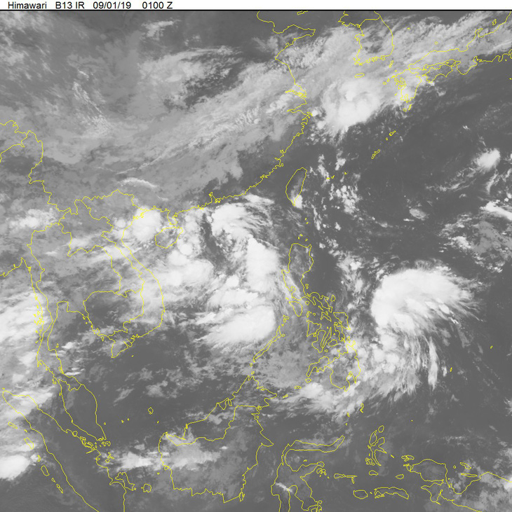 Áp thấp nhiệt đới vào đất liền Việt Nam sức gió mạnh nhất, một áp thấp khác cách Hoàng Sa 140km - Ảnh 1.