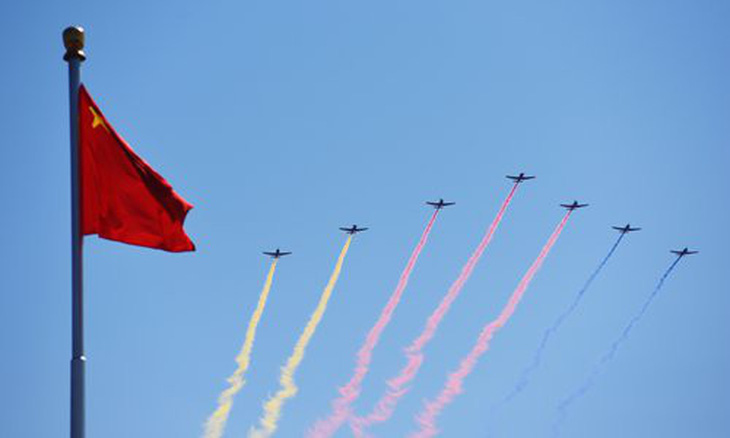 Trung Quốc đảm bảo vùng trời sạch cho diễn tập diễu binh kỷ niệm Quốc khánh - Ảnh 1.