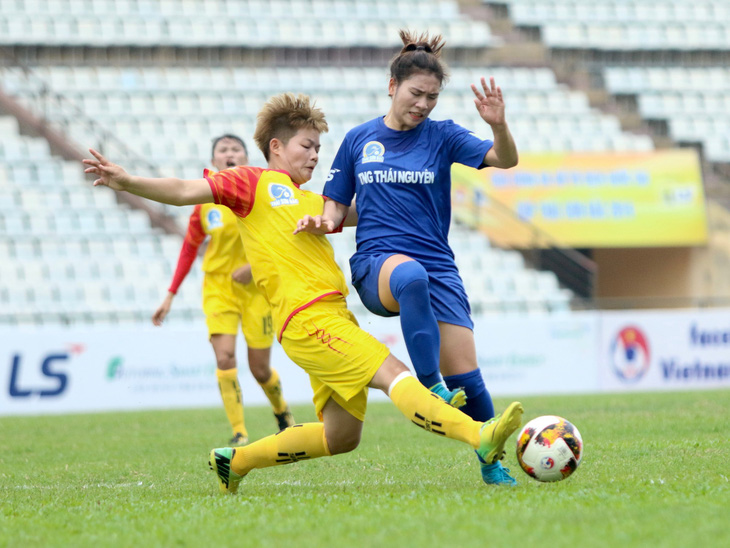Sơn La giành chiến thắng lịch sử ở Giải bóng đá nữ VĐQG 2019 - Ảnh 1.