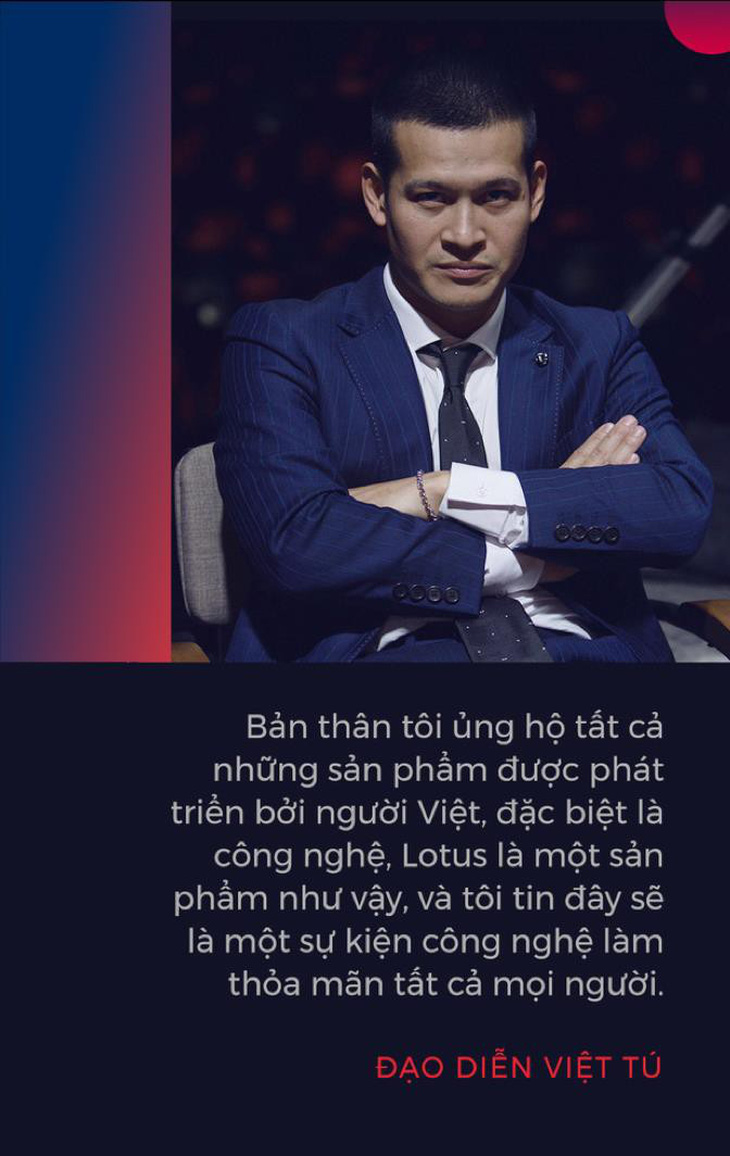 Đạo diễn Việt Tú hé lộ những thông tin nóng hổi về buổi ra mắt MXH Lotus - Ảnh 1.