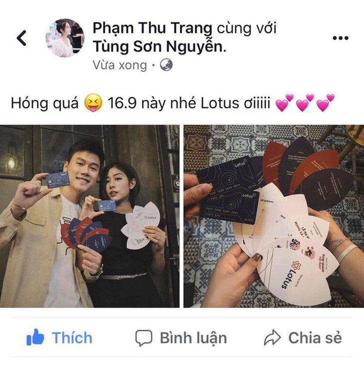 Sao Vbiz, hot-teen đồng loạt khoe thiệp mời ra mắt MXH Lotus - Ảnh 23.