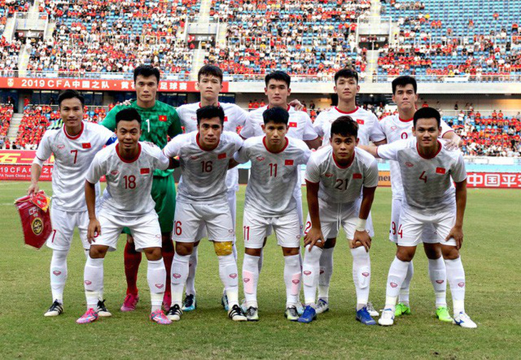 Đội tuyển U22 Việt Nam đá giao hữu với U22 UAE - Ảnh 1.