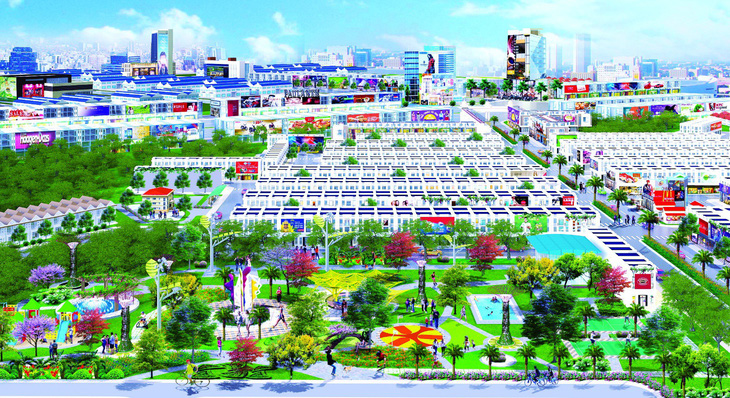 Khánh thành công viên trung tâm, Hana Garden Mall tiếp tục hút khách - Ảnh 1.