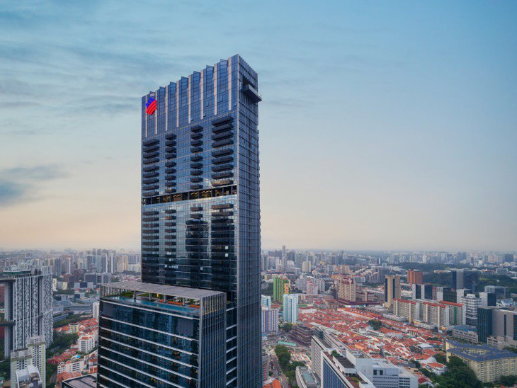 Bên trong tòa nhà cao nhất Singapore có bể bơi vô cực nhìn toàn cảnh thành phố - Ảnh 3.