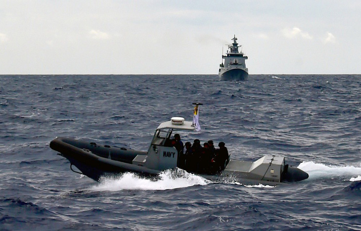 Mỹ - ASEAN diễn tập hải quân chung - Ảnh 1.