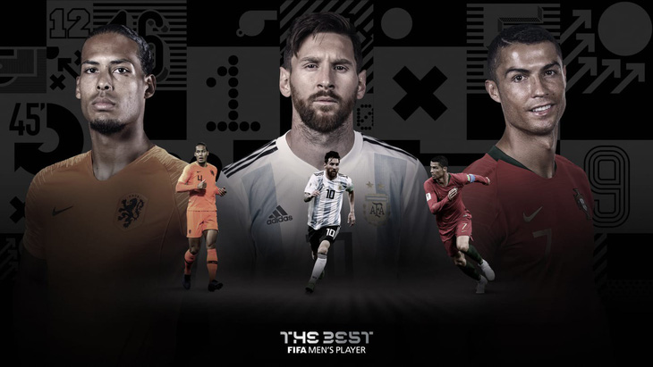 Messi, Ronaldo và Van Dijk lọt top 3 đề cử FIFA The Best - Ảnh 1.