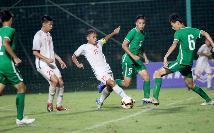 Thắng Macau 6-0, U16 Việt Nam hơn Úc 10 bàn trước trận 