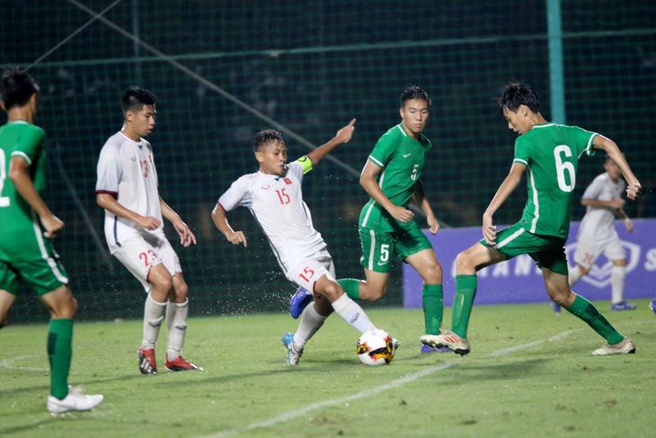 Thắng Macau 6-0, U16 Việt Nam hơn Úc 10 bàn trước trận quyết chiến - Ảnh 1.