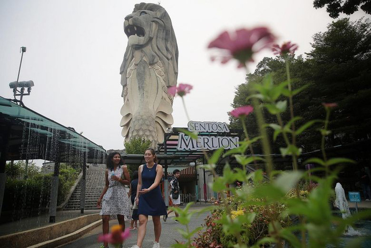Tượng sư tử biển ở Singapore sẽ bị dỡ bỏ - Ảnh 1.