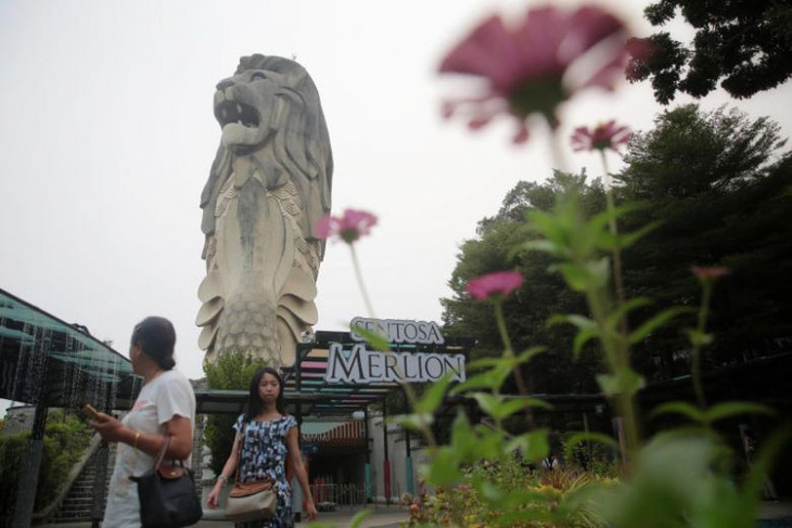 7 tượng sư tử biển Merlion ở Singapore có gì đặc biệt? - Ảnh 1.