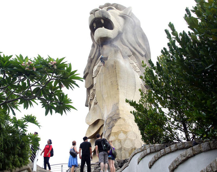 7 tượng sư tử biển Merlion ở Singapore có gì đặc biệt? - Ảnh 5.