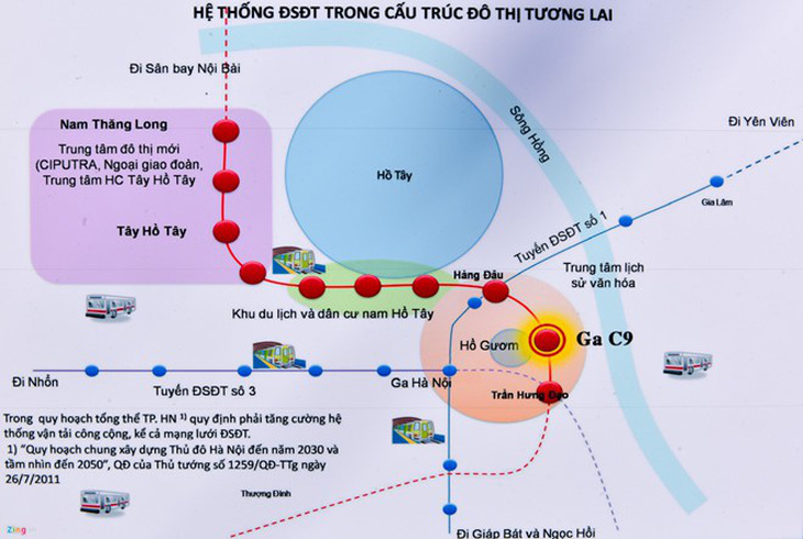 Đường sắt Nam Thăng Long - Trần Hưng Đạo 11 năm chờ phê duyệt ga ngầm - Ảnh 2.