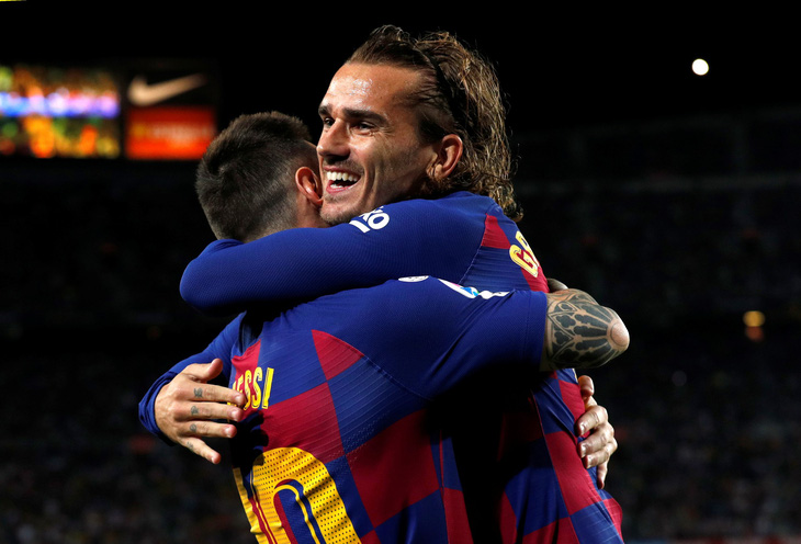 Griezmann ghi bàn, Messi chấn thương, Barca thắng chật vật Villarreal - Ảnh 1.
