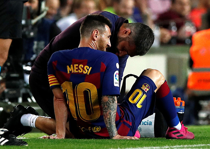 Griezmann ghi bàn, Messi chấn thương, Barca thắng chật vật Villarreal - Ảnh 3.