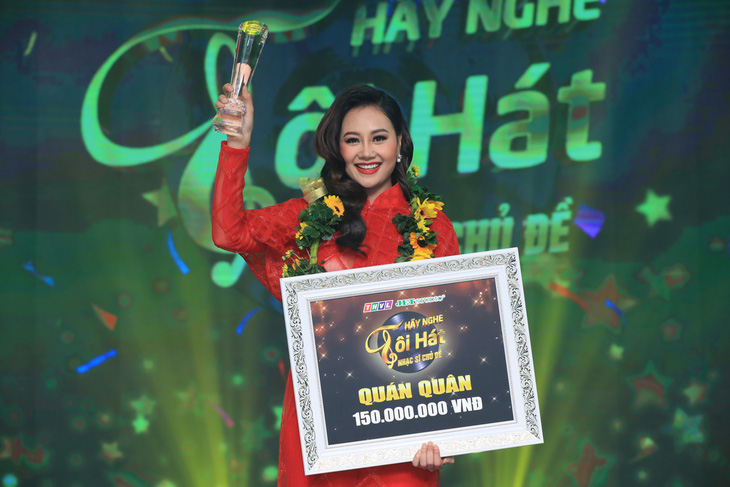 Hà Thúy Anh đoạt quán quân Hãy nghe tôi hát sau thời gian dài thi game show - Ảnh 1.