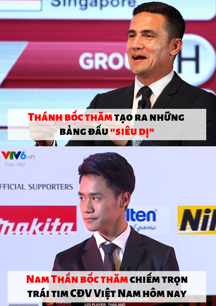 Đội trưởng U23 Thái được khen đẹp trai vì... bốc thăm dễ thở cho Việt Nam - Ảnh 6.
