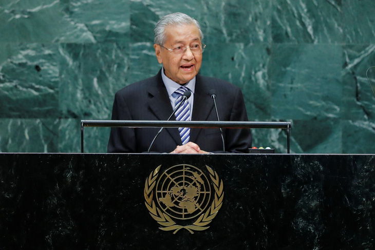 Ở Liên Hiệp Quốc, ông Mahathir cáo buộc Israel là nguồn cơn khủng bố - Ảnh 1.