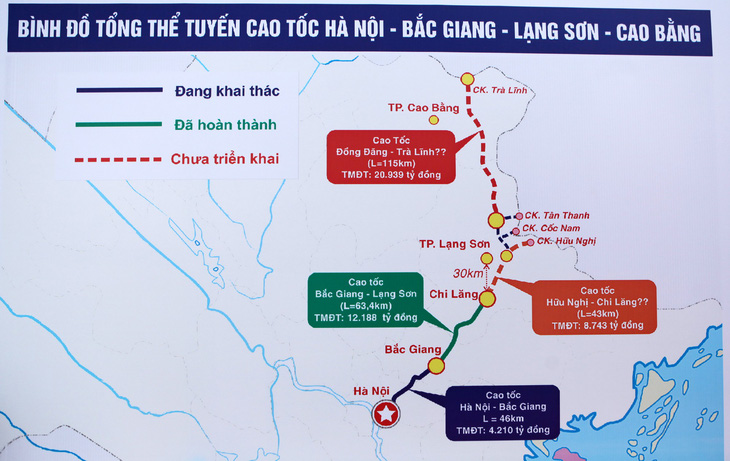 Thông xe đoạn Bắc Giang - Chi Lăng của đường cao tốc Bắc Giang - Lạng Sơn - Ảnh 5.