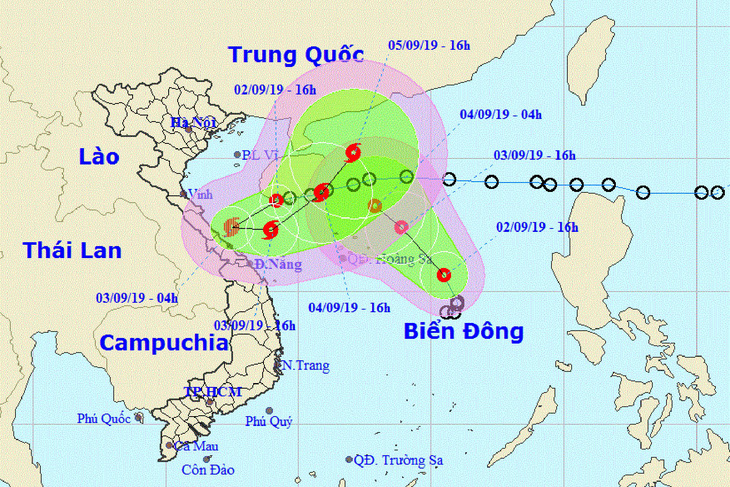 Bão, áp thấp xuất hiện dồn dập: Cấm biển, gọi tàu thuyền trú ẩn - Ảnh 2.