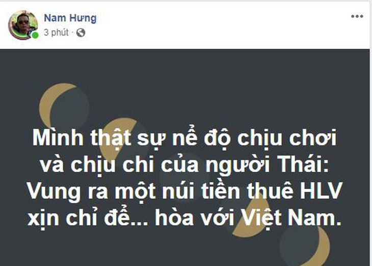 CĐV Việt Nam khen ngợi Tuấn Anh và chọc quê Messi Thái - Ảnh 2.