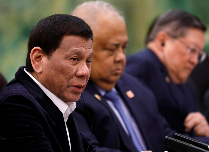 Ông Duterte không hài lòng khi ông Tập nói Biển Đông là tài sản của Trung Quốc - Ảnh 1.
