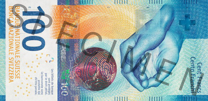 Thụy Sĩ sắp phát hành tờ tiền giấy mệnh giá 100 franc mới - Ảnh 1.