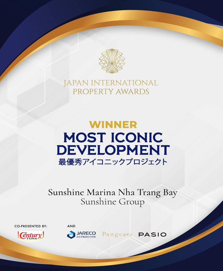 BĐS quốc tế Nhật Bản vinh danh Sunshine Marina Nha Trang Bay - Ảnh 1.