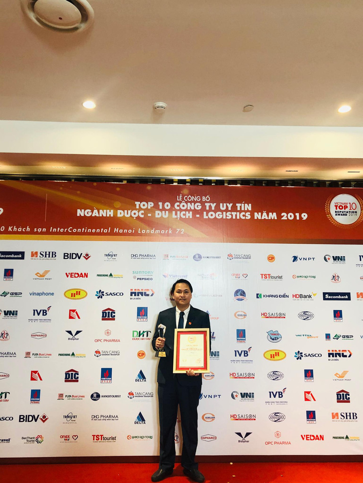 Transviet nhận giải thưởng Top 10 công ty du lịch uy tín năm 2019 - Ảnh 1.