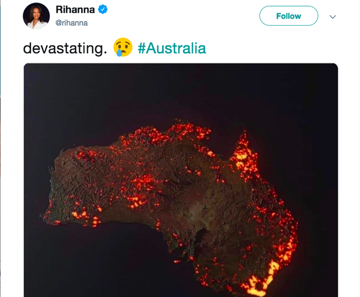 Ảnh cháy rừng như hỏa ngục ở Úc khiến dân mạng xôn xao: ảnh vệ tinh hay ảnh giả? - Ảnh 2.