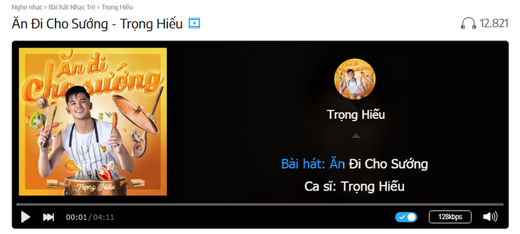 Trọng Hiếu mở hàng năm mới bằng MV ‘Ăn đi cho sướng’ - Ảnh 3.