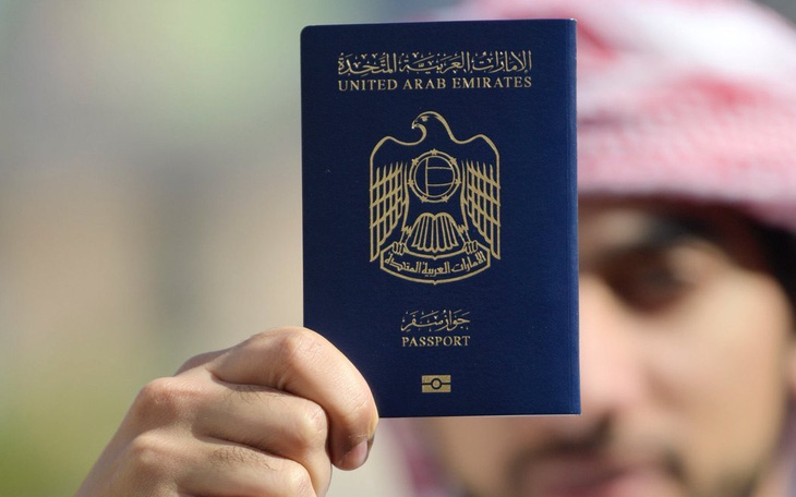 Hộ chiếu UAE tiếp tục giữ vị trí 