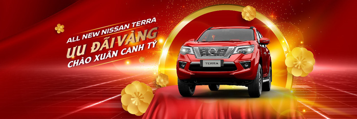 Mua Nissan Terra nhận ngay ưu đãi vàng nhân dịp Xuân Canh Tý - Ảnh 1.
