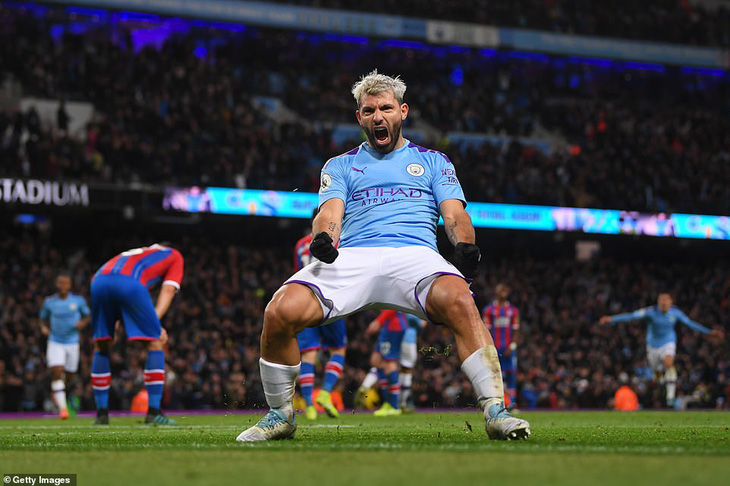 Aguero lập cú đúp, M.C vẫn không thắng được Crystal Palace - Ảnh 2.