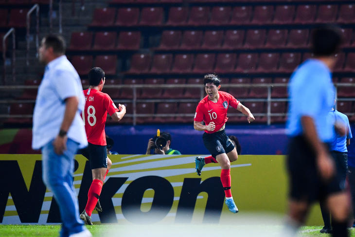 Thắng kịch tính Jordan, U23 Hàn Quốc giành vé vào bán kết U23 châu Á - Ảnh 2.