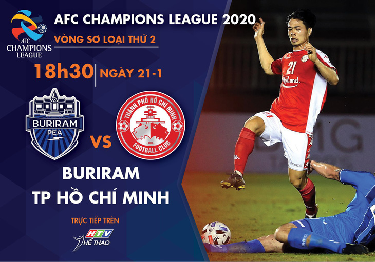 Lịch trực tiếp AFC Champions League: CLB TP.HCM gặp Buriram - Ảnh 1.
