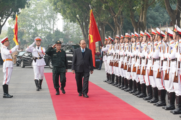 Thăm Bộ tư lệnh Cảnh sát cơ động, Thủ tướng chia sẻ về sự việc Đồng Tâm - Ảnh 1.