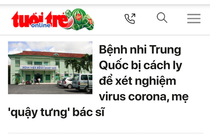 Hai bệnh nhi Trung Quốc ở Khánh Hòa âm tính virus corona - Ảnh 1.