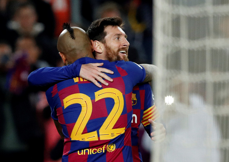 Messi lập cú đúp, Barcelona vùi dập Leganes ở Cúp Nhà Vua - Ảnh 1.