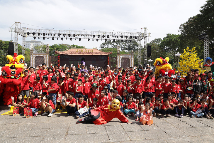 Hoạt động thiện nguyện ‘Tết trẻ em’ tại Lễ hội Tết Việt 2020 - Ảnh 1.