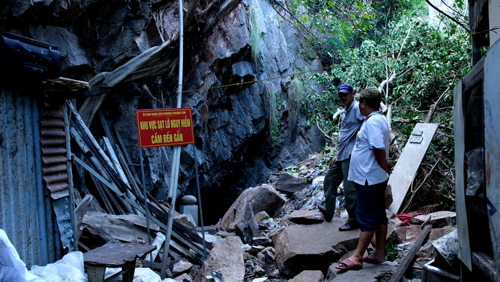 Vụ sạt lở đá ở Nha Trang: Chưa có quỹ đất tái định cư cho người dân - Ảnh 1.