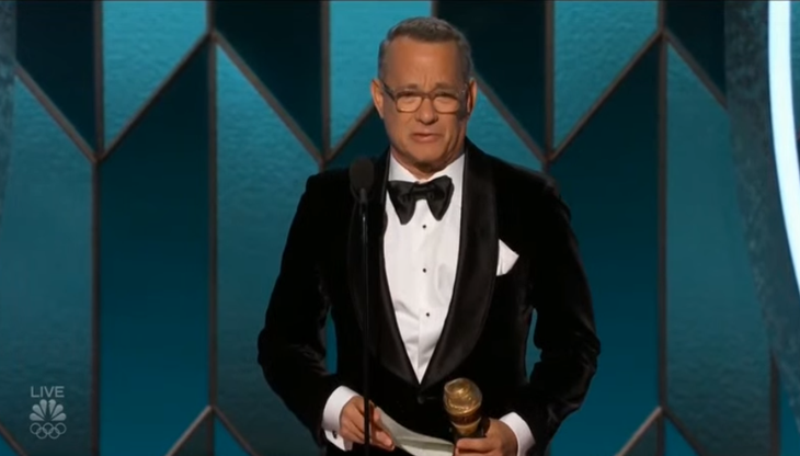 Tom Hanks nhận giải Quả cầu vàng thành tựu trọn đời