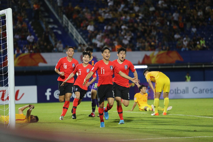 Lee Dong Jun ghi bàn phút 90+3 giúp U23 Hàn Quốc hạ gục Trung Quốc - Ảnh 1.