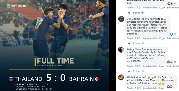 Thắng Bahrain 5-0, CĐV Thái nói hãy bình tĩnh, mọi chuyện chỉ mới bắt đầu  - Ảnh 1.