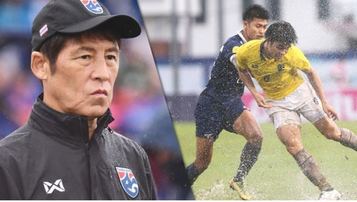 HLV Nishino hài lòng dù đội tuyển Thái Lan thua đội hạng hai - Ảnh 1.