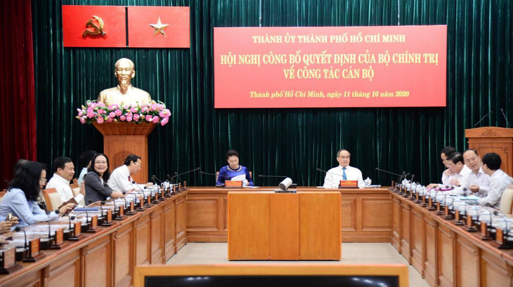 Giới thiệu ông Nguyễn Văn Nên để bầu làm Bí thư Thành ủy TP.HCM nhiệm kỳ 2020 - 2025 - Ảnh 1.