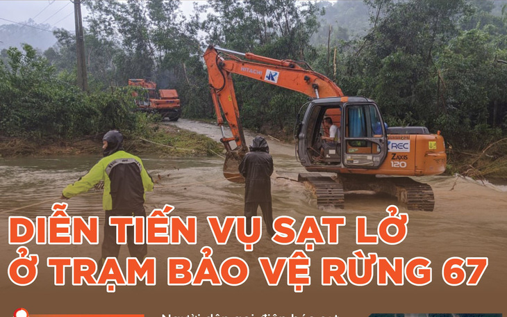 Sạt lở trạm 67 gần thủy điện Rào Trăng 3 xảy ra như thế nào?